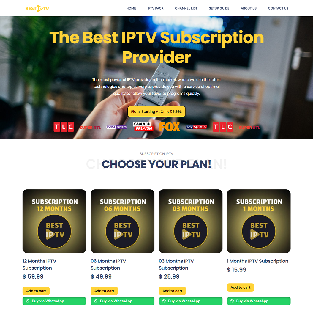 IPTV TEMPLATE 11